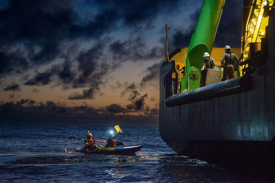 Judge orders Greenpeace off seabed mining ship in ocean standoff