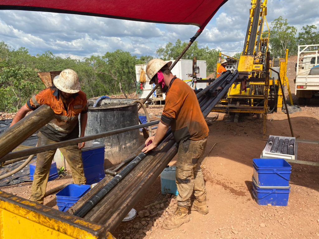 Vista Gold Mt. Todd Drilling Australia